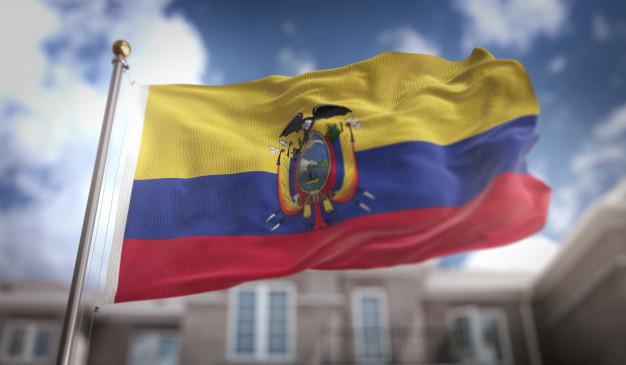 Bandera Ecuador