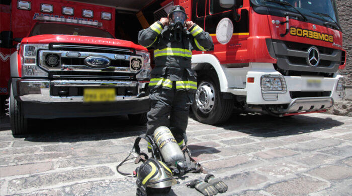 Bombero de Quito